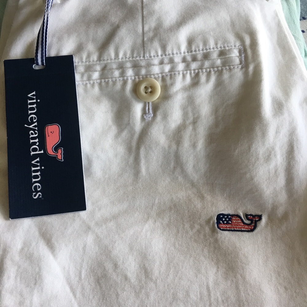 NWT Vineyard Vines Flag Whale Club Pant